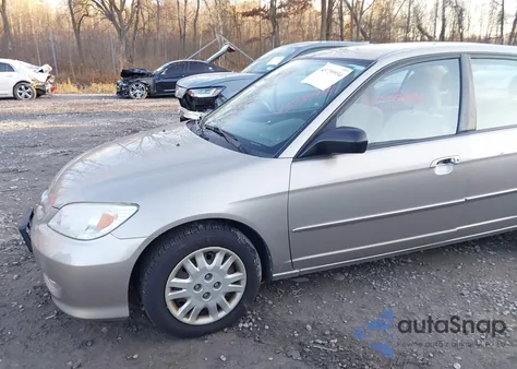 2004 Honda Civic Lx from USA, damaged, VIN 2HGES16564H501860